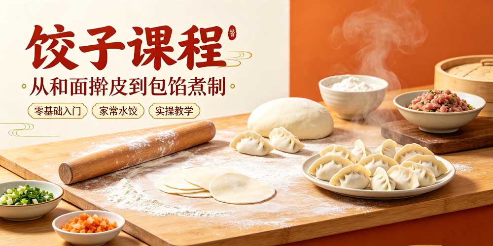 饺子课程