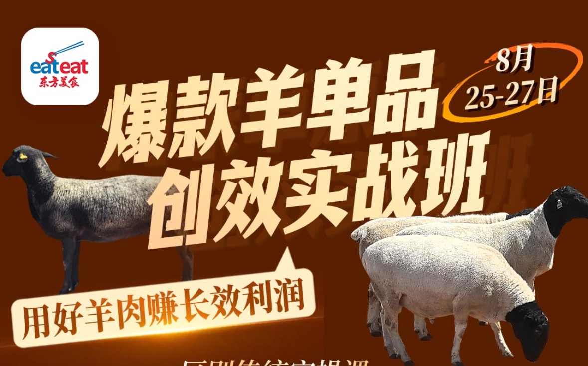 实操｜爆款羊单品技术+创效实战班