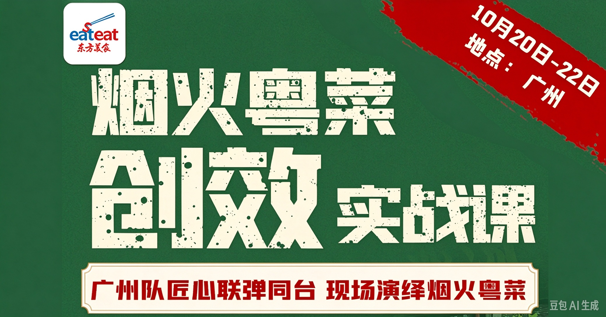 烟火粤菜技术+创效实战课
